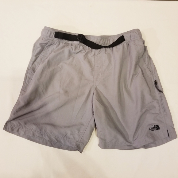 The North Face Other - The North Face Flash Dry Grey Nylon Shorts Sz L
